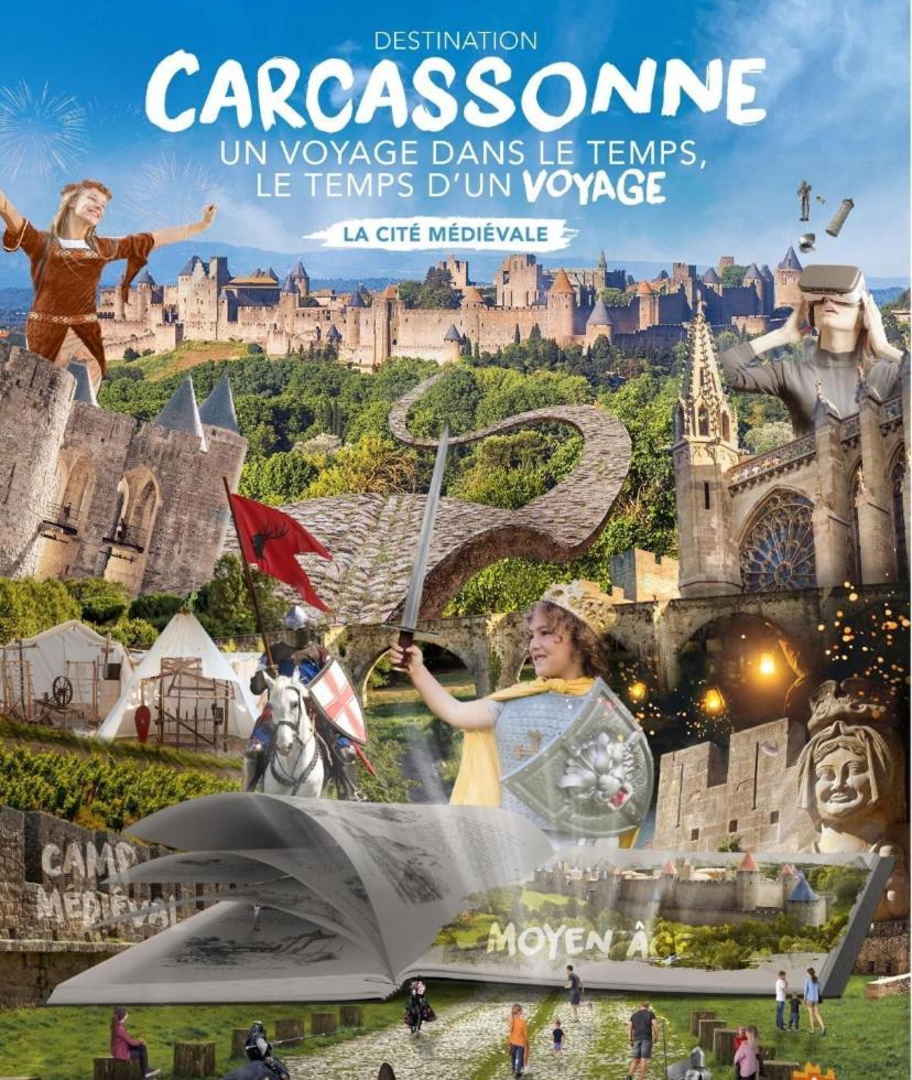 La Maison Du Roi Arthur การ์กาซอน ภายนอก รูปภาพ